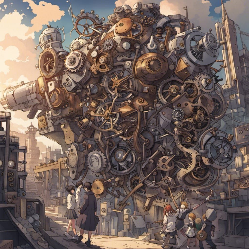 A world of mechanical gears