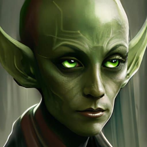 Green Goblin RPG Character Portrait