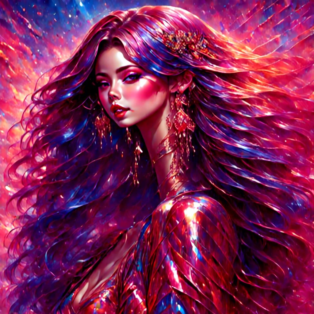 Voodoo Vibes Capture in Watercolor Style