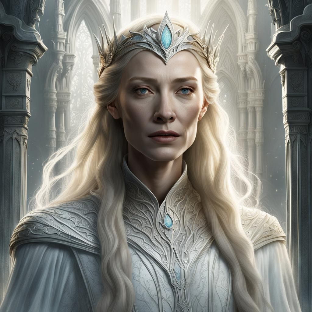 Galadriel in John Howe Style