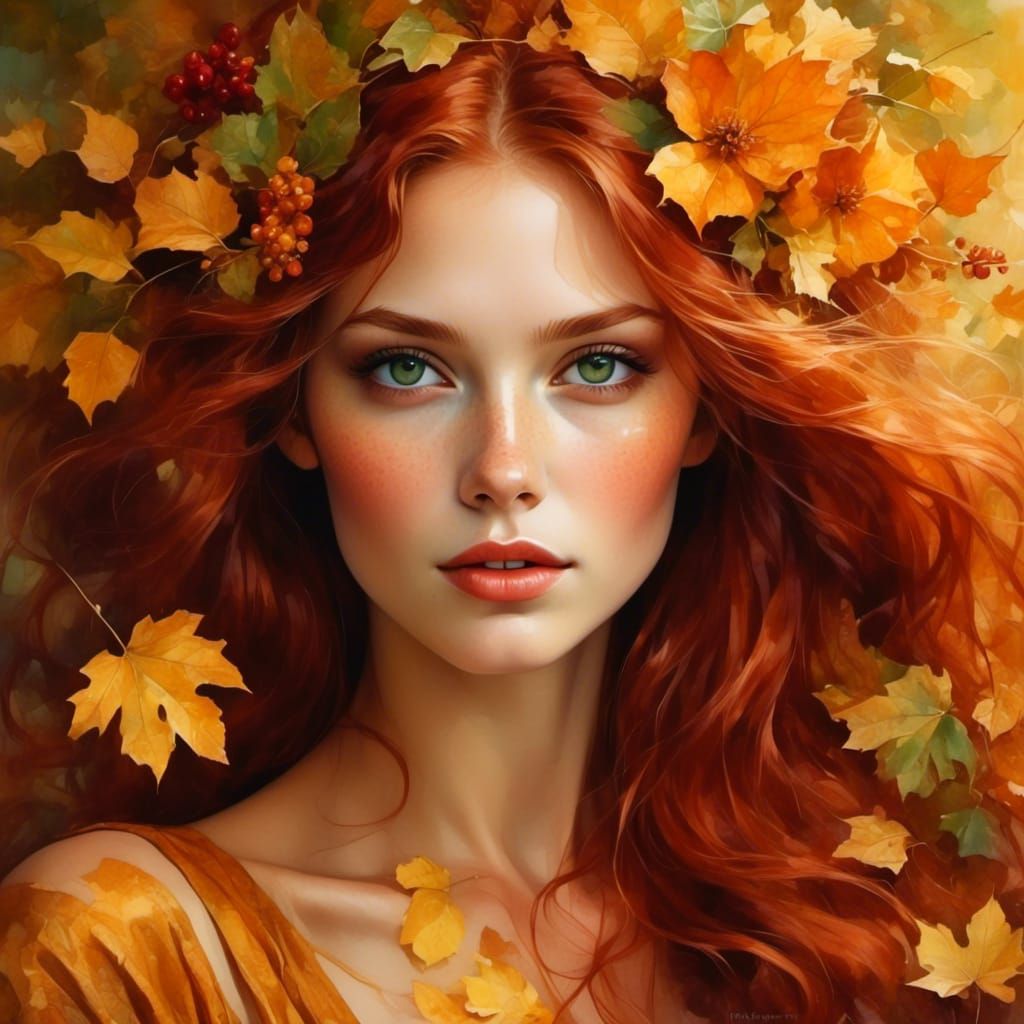 Autumn goddess