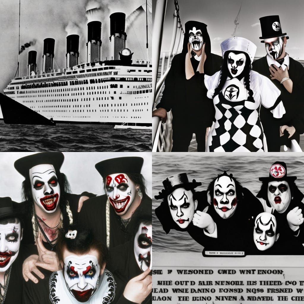 Insane Clown Posse on the Titanic