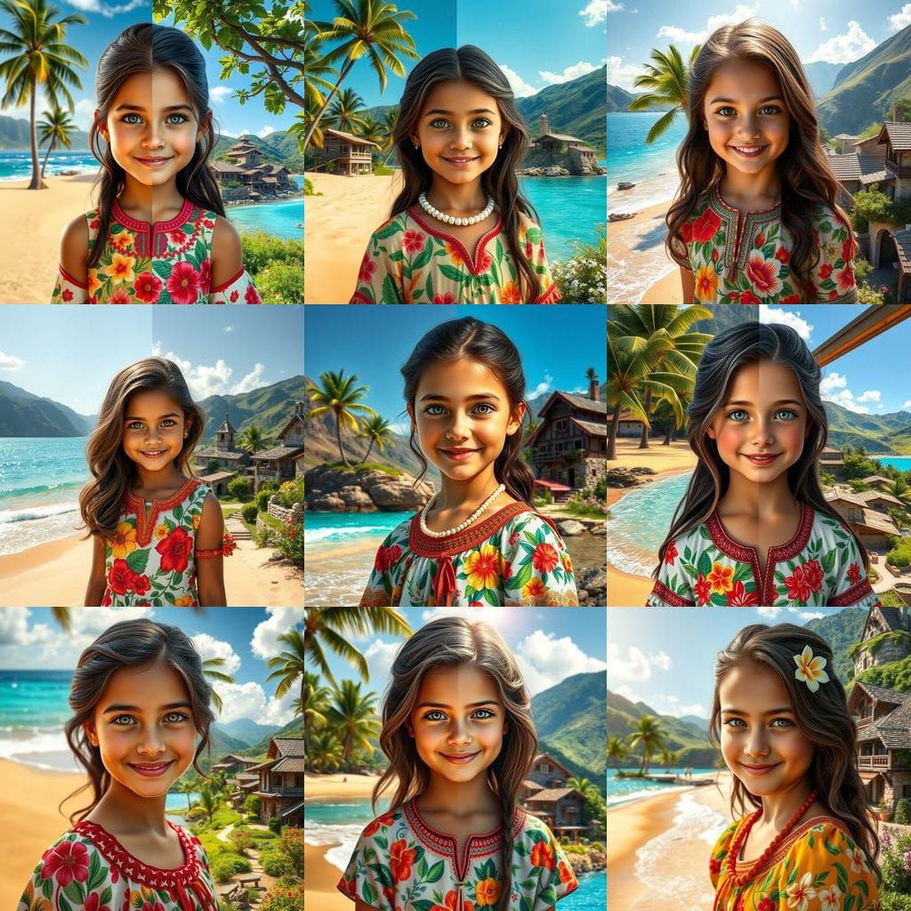 Bulgarian-Hawaiian Beauty Shines in Tropical Paradise