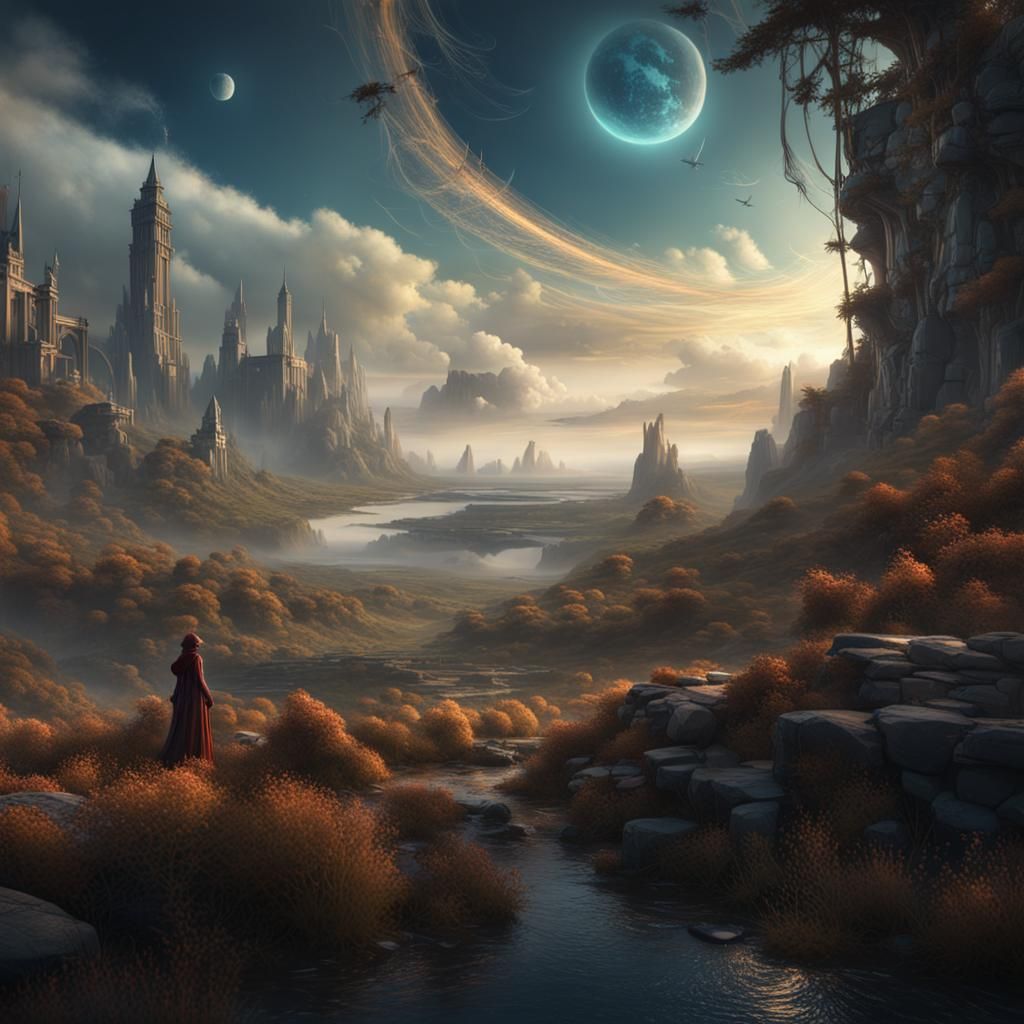 Spectral Message with Intricate Details and Deep Color