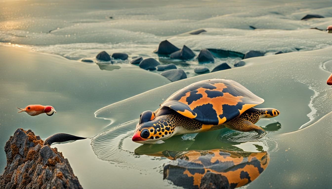 Surreal Alien Restaurant Celebration: Professional Photograp...