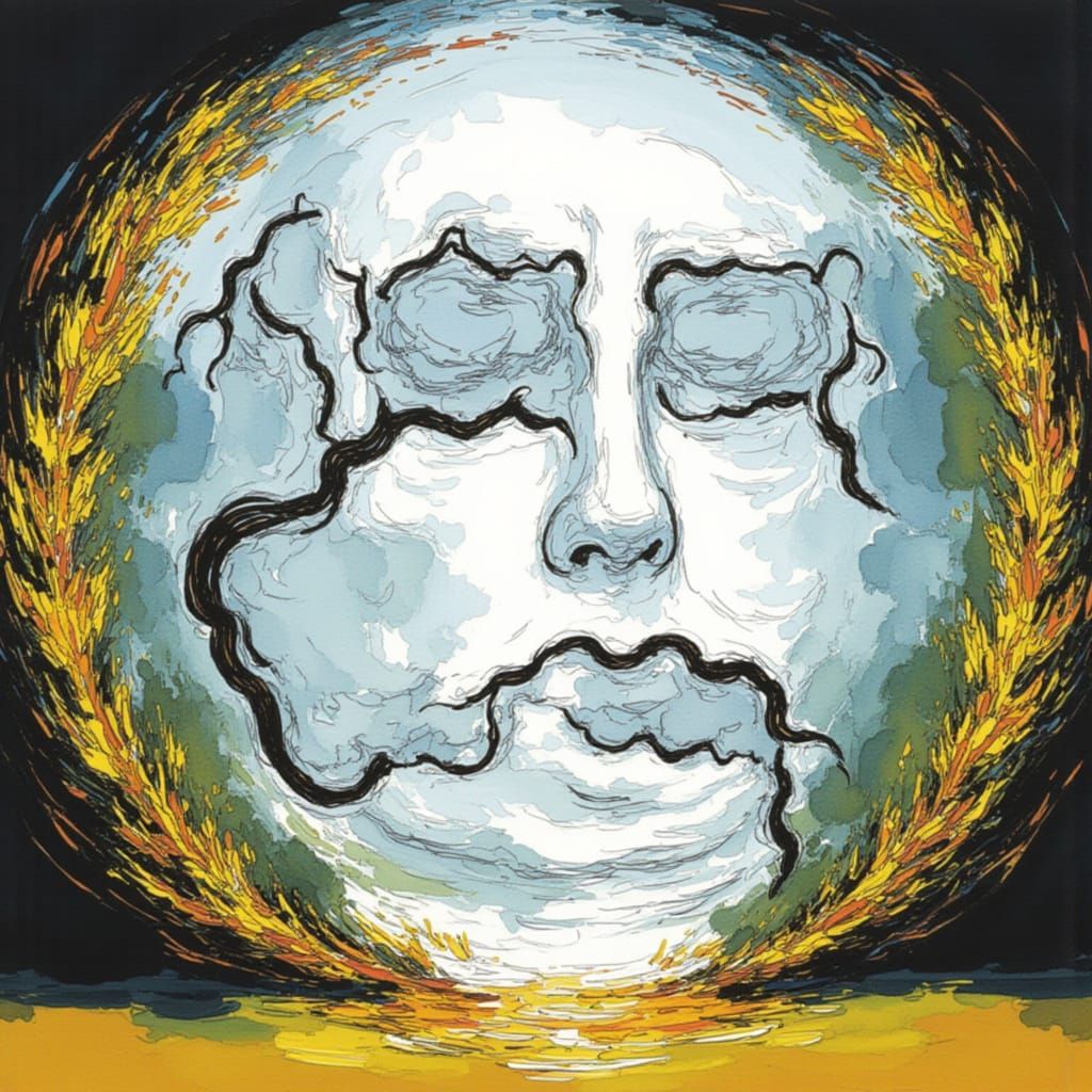 Abstract Art: Impasto and Sketch Styles