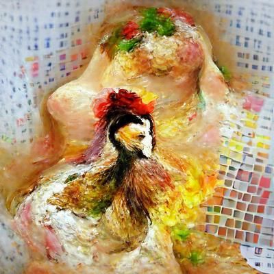Impressionistic Woman Portrait