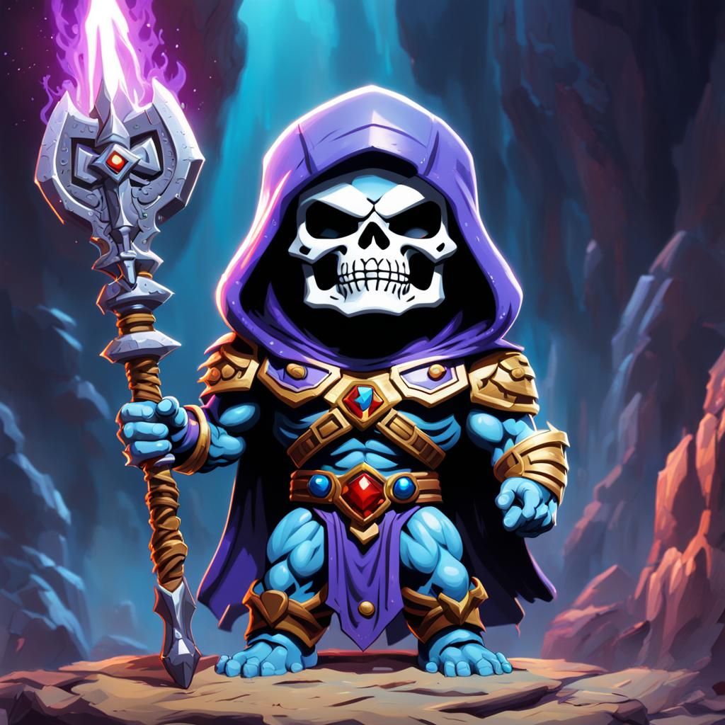 Chibi Skeletor