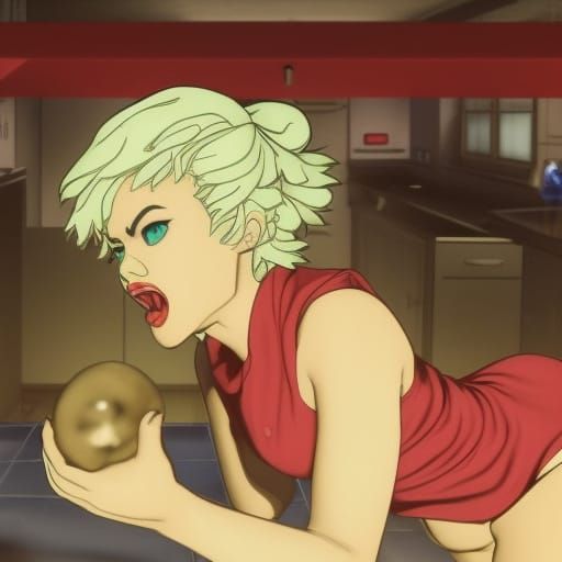 Suspension Scene with Transgender Girls in 3D Cinematic Styl...