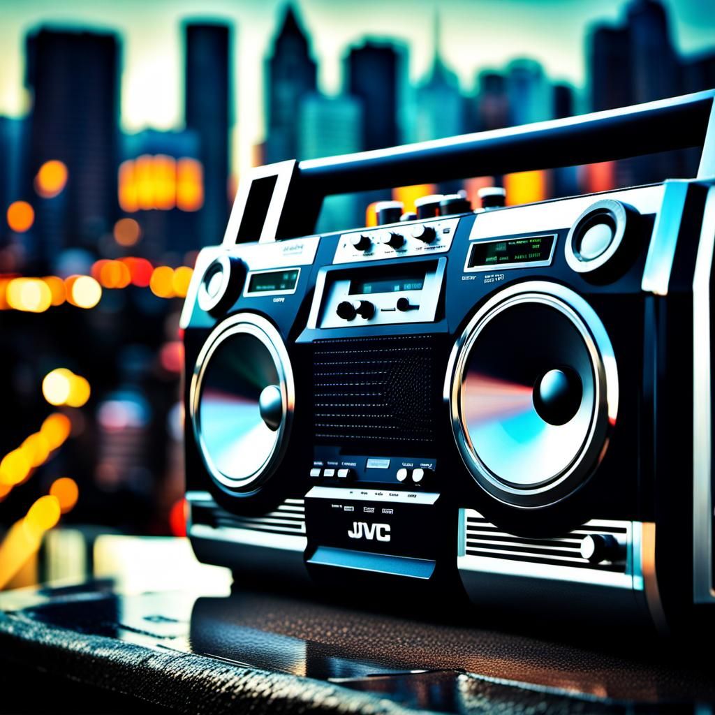 The JVC Boombox