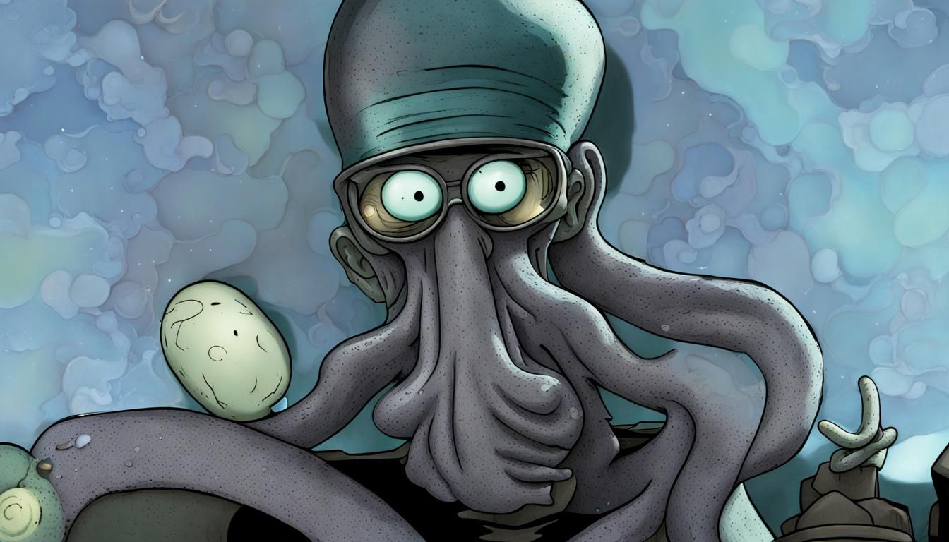 AI Image of Squidward