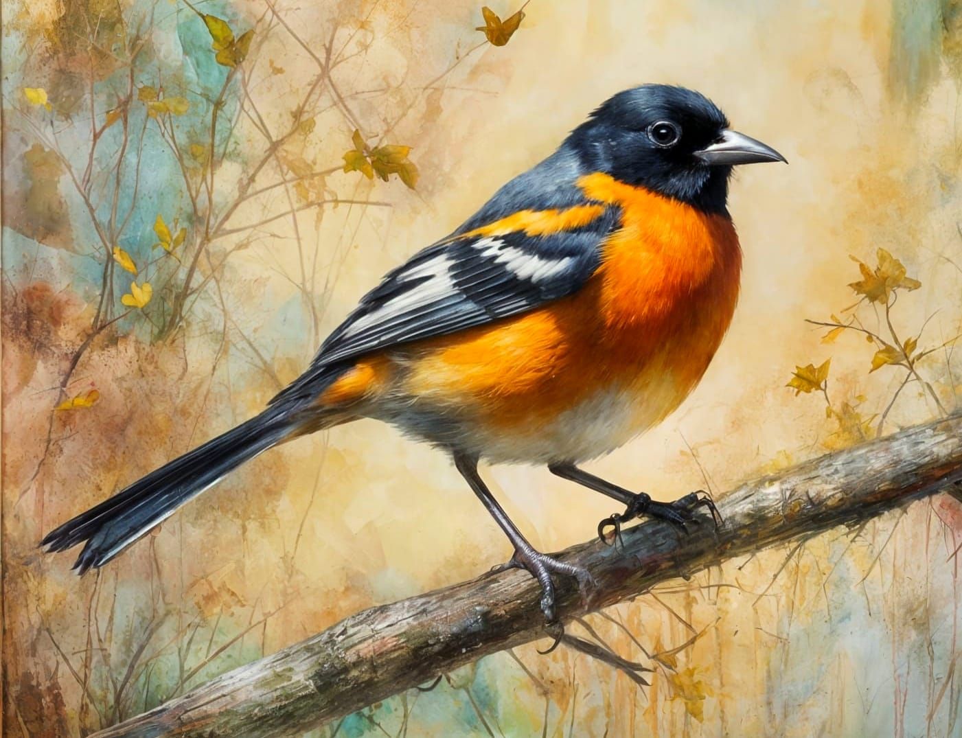 Male Baltimore Oriole