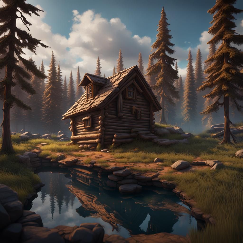 Parkside Artistry Logo with Rustic Northern Theme