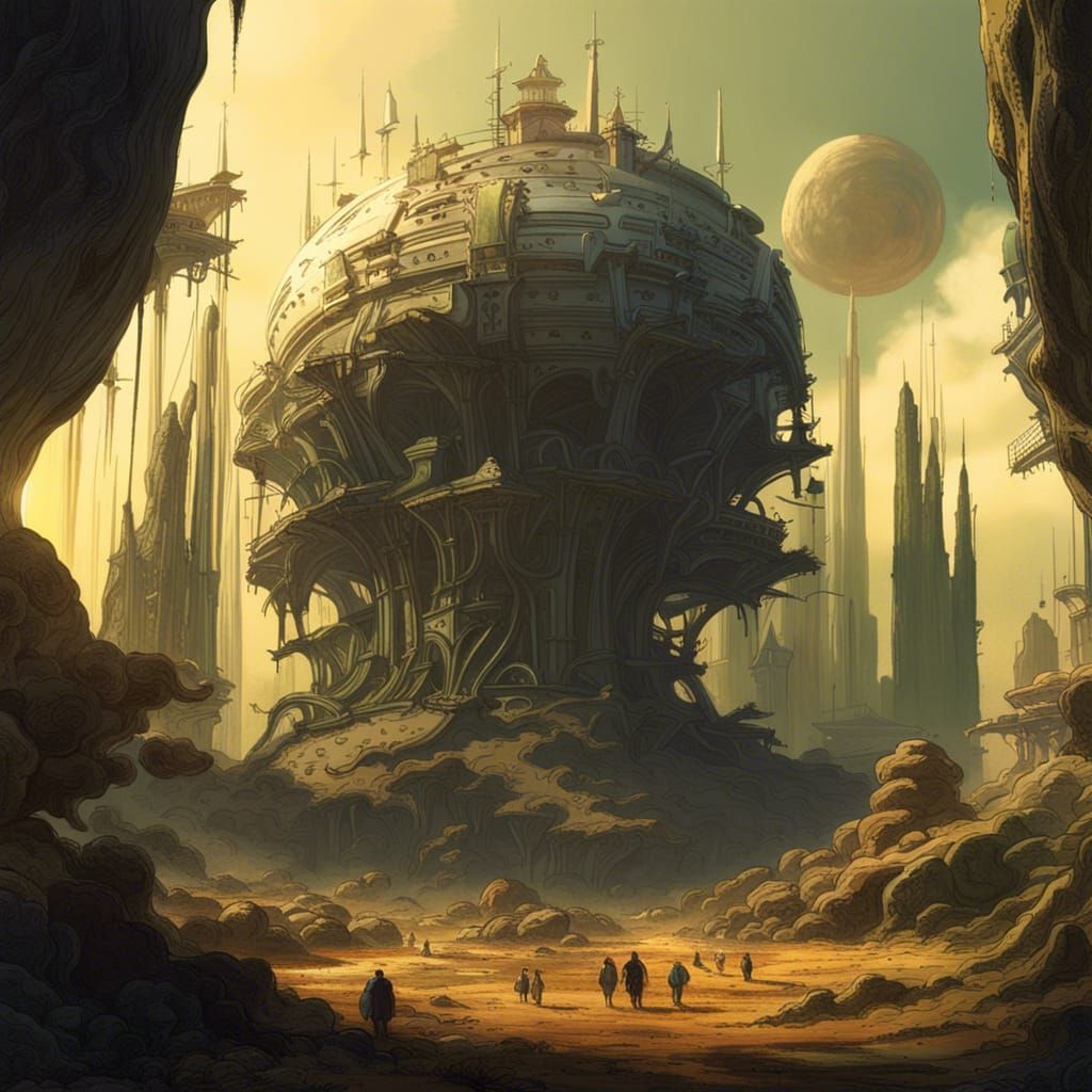 Alien landscape