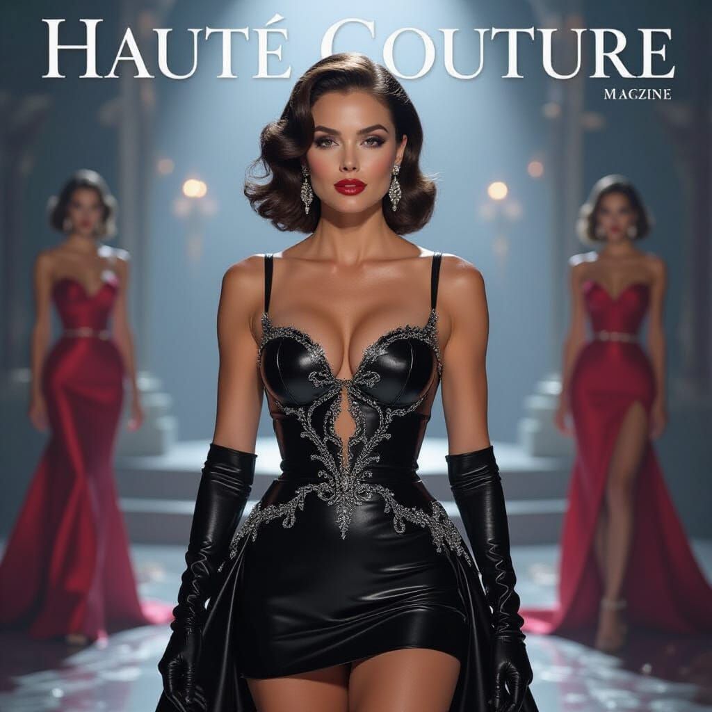 Scarlett O'Hara in Haute Couture Fantasy Photo