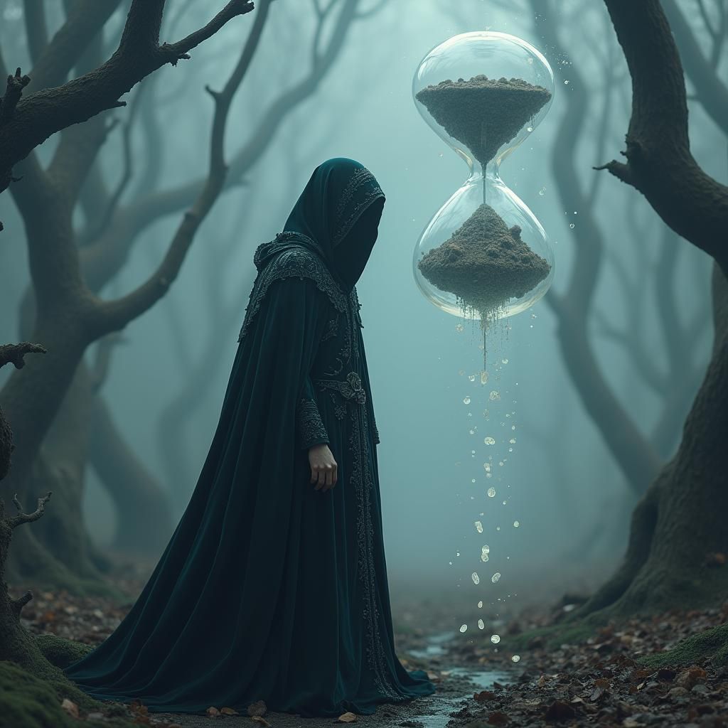 Ethereal Death in Mystical Realm: 8K Resolution