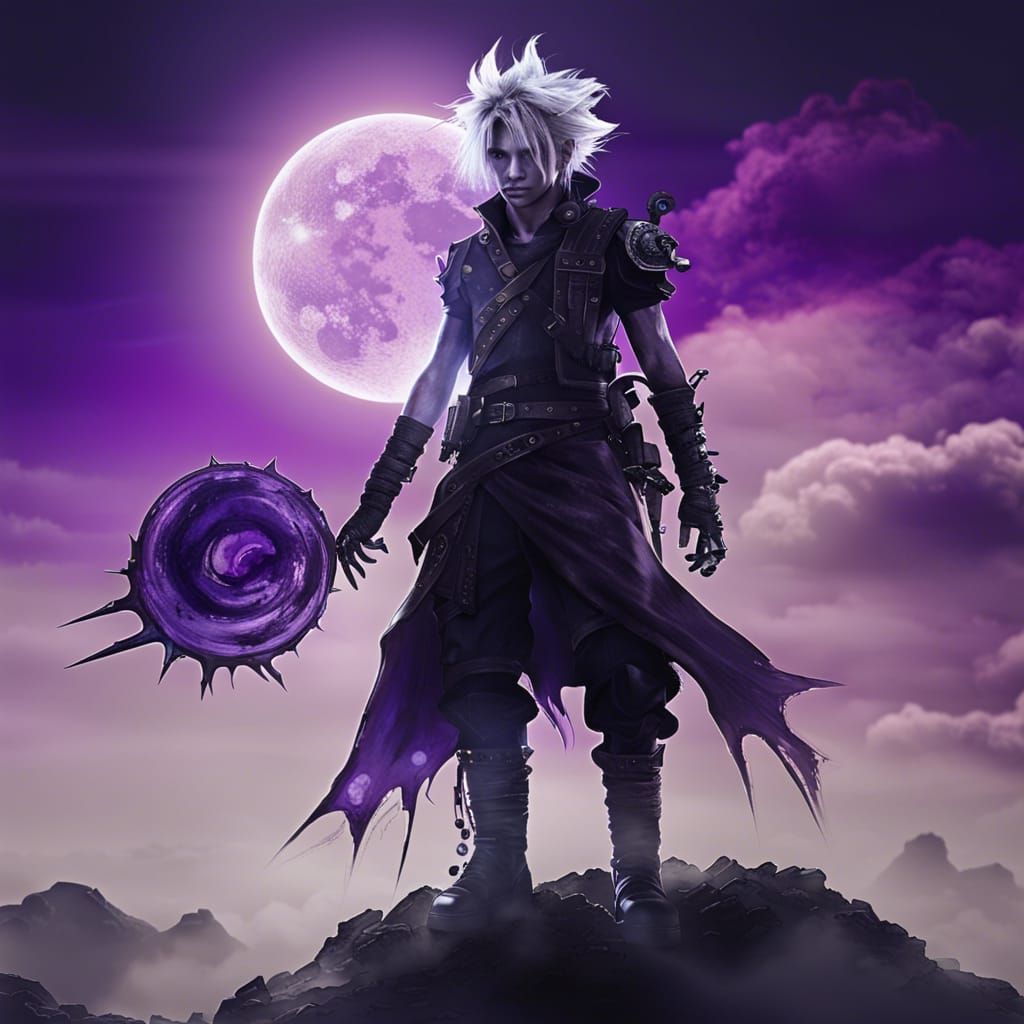 Zombie Cloud from Final Fantasy on Hell Planet