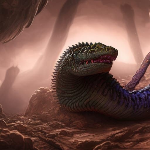 Mysterious Worm Unveils Hidden Realm