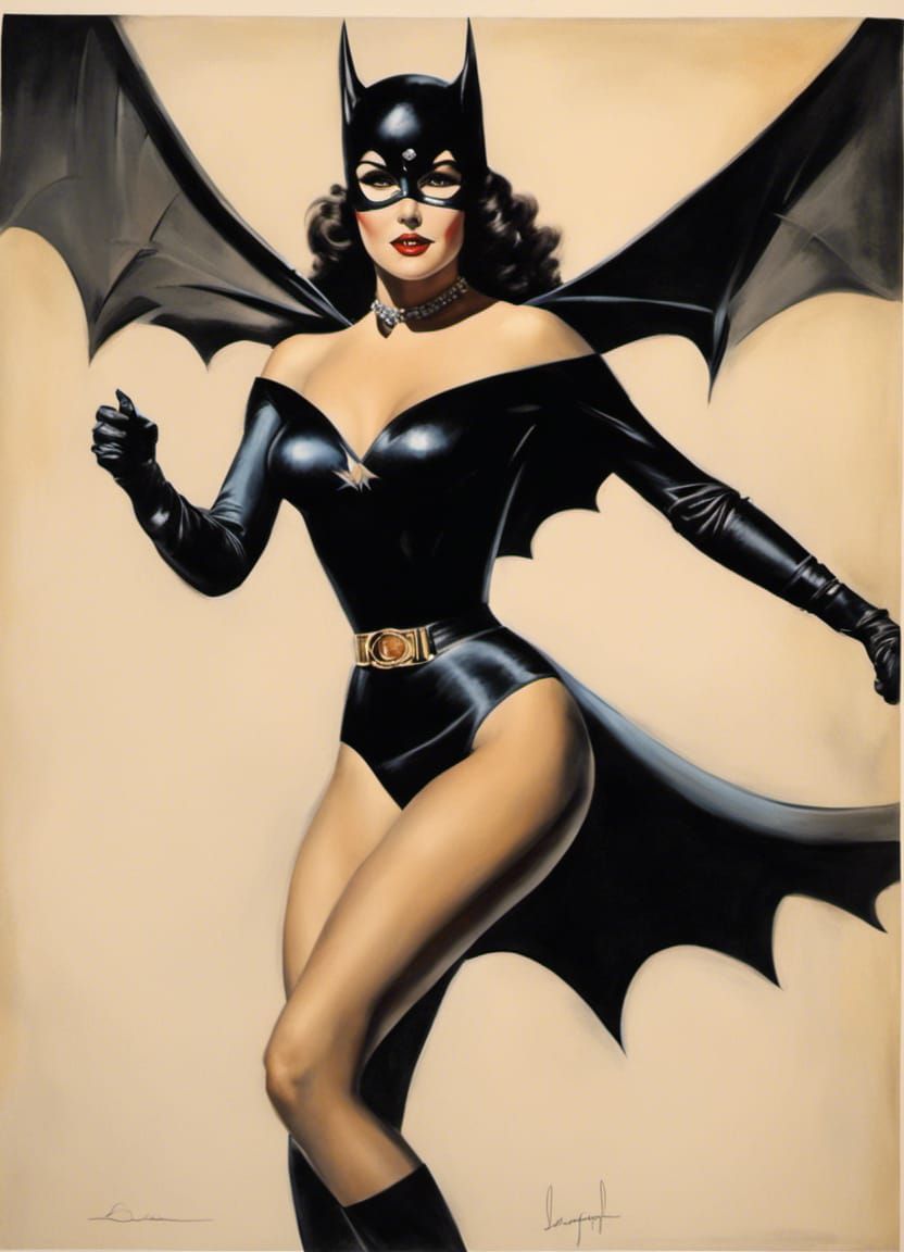 Lynda Carter as Bat Girl 2 of 2