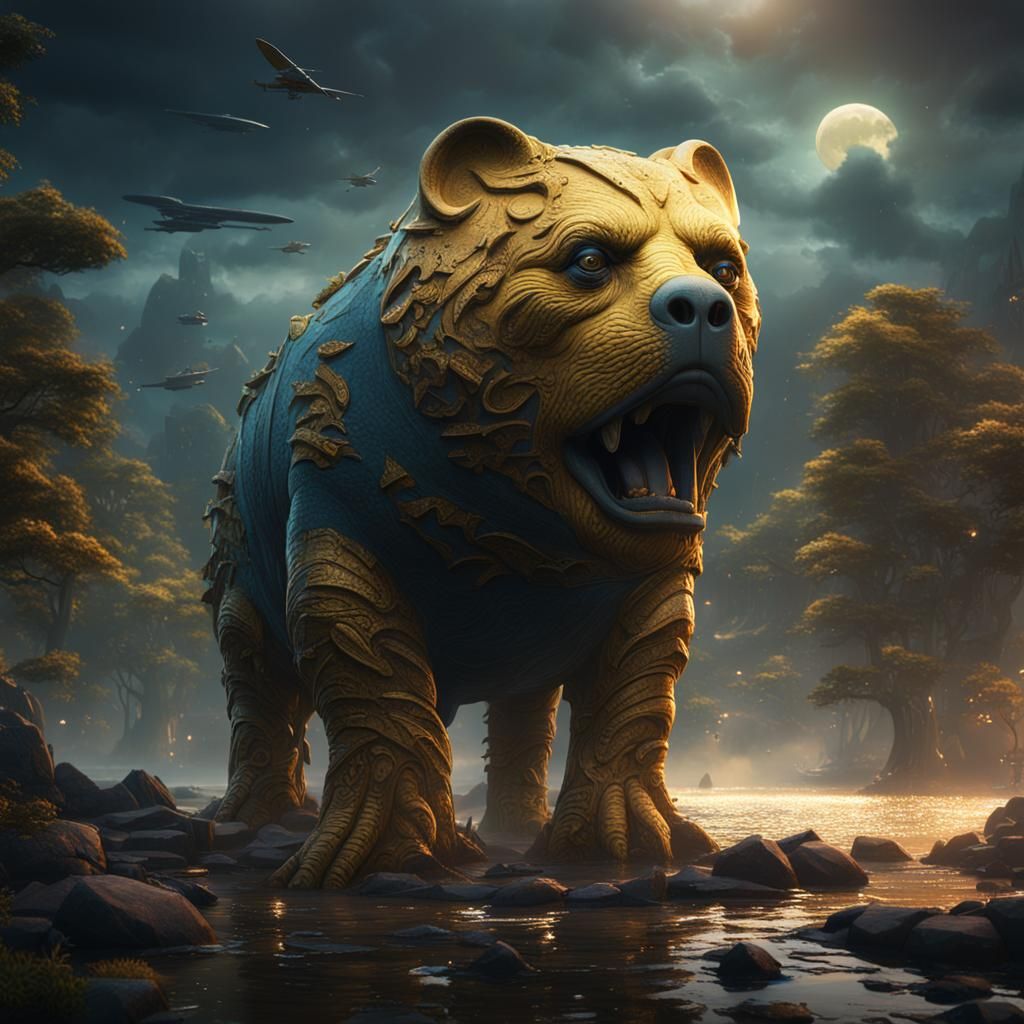 Detailed Matte Painting of Mahone Bay in 8K