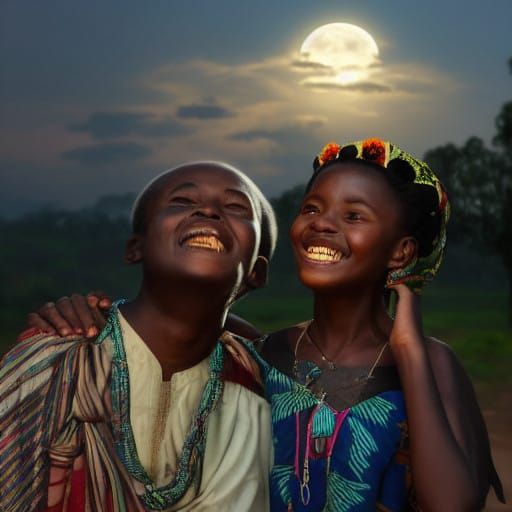 Okot p’Bitek  My children gather stars
Into their soft songs