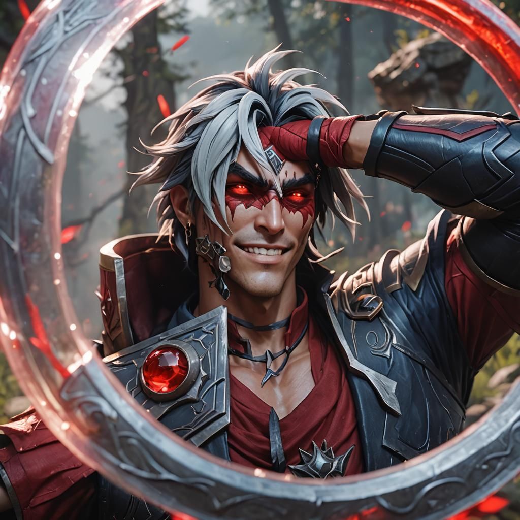 Glass Eater Kayn and Rhaast: 3D League of Legends