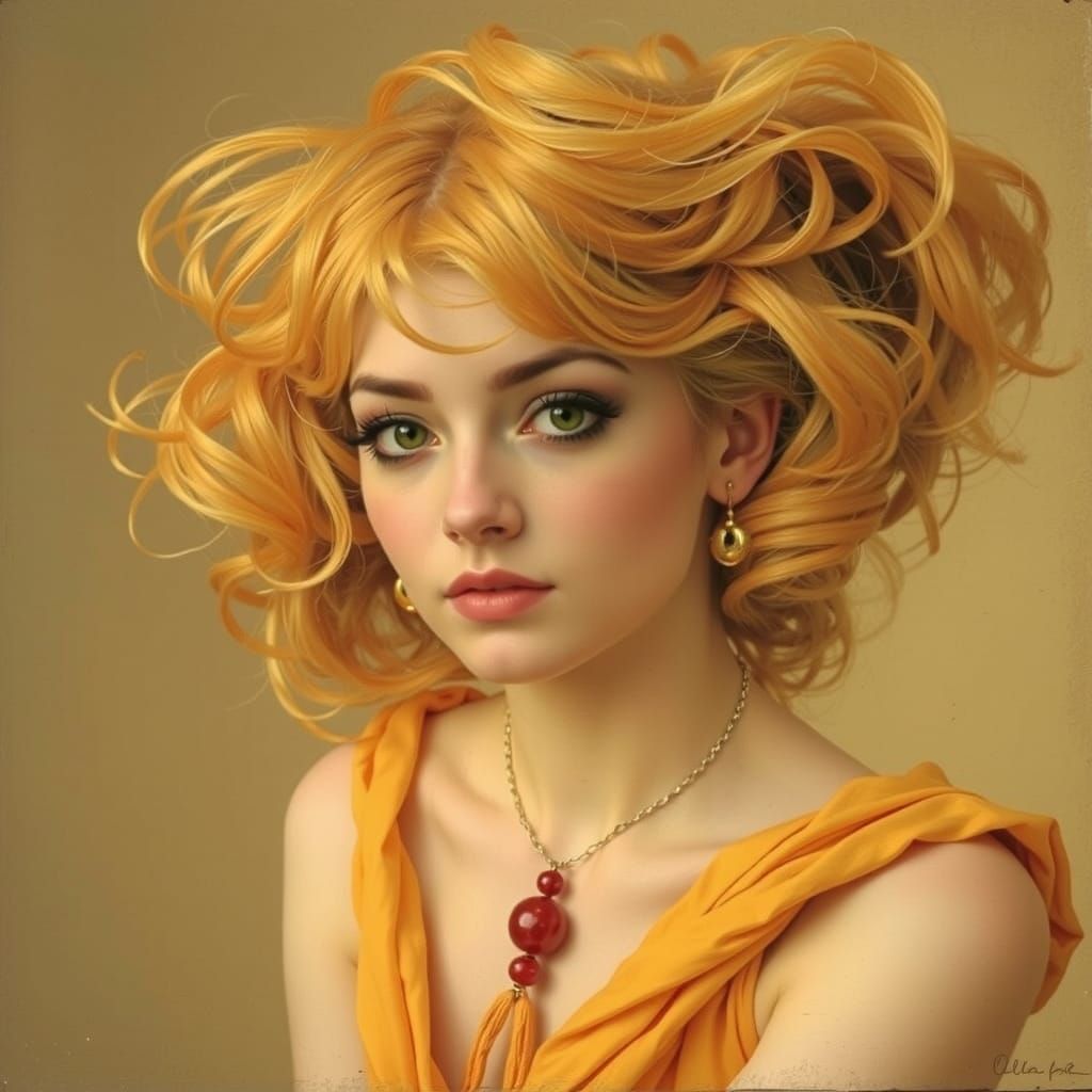 Abstract Swirling Forms in Vibrant Red Hues