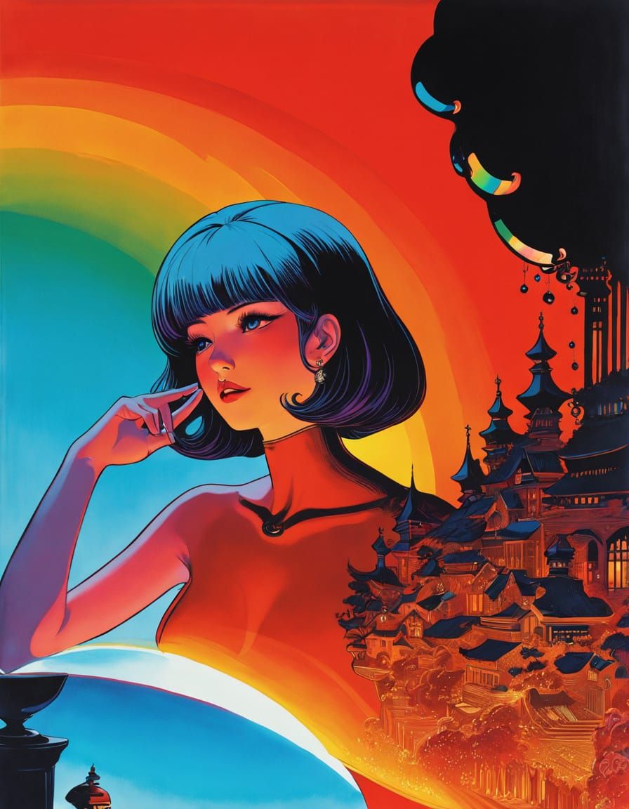 heatwave, wet-on-wet, glasswork