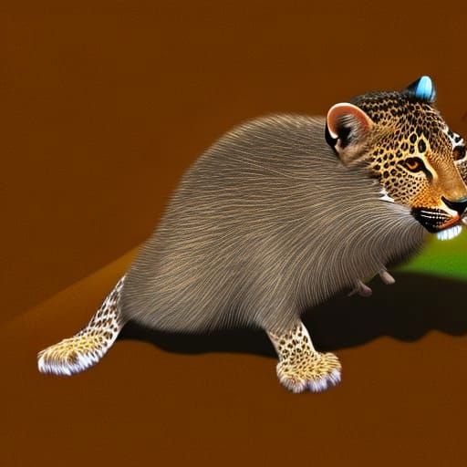 Leopard in High Resolution Medium Shot