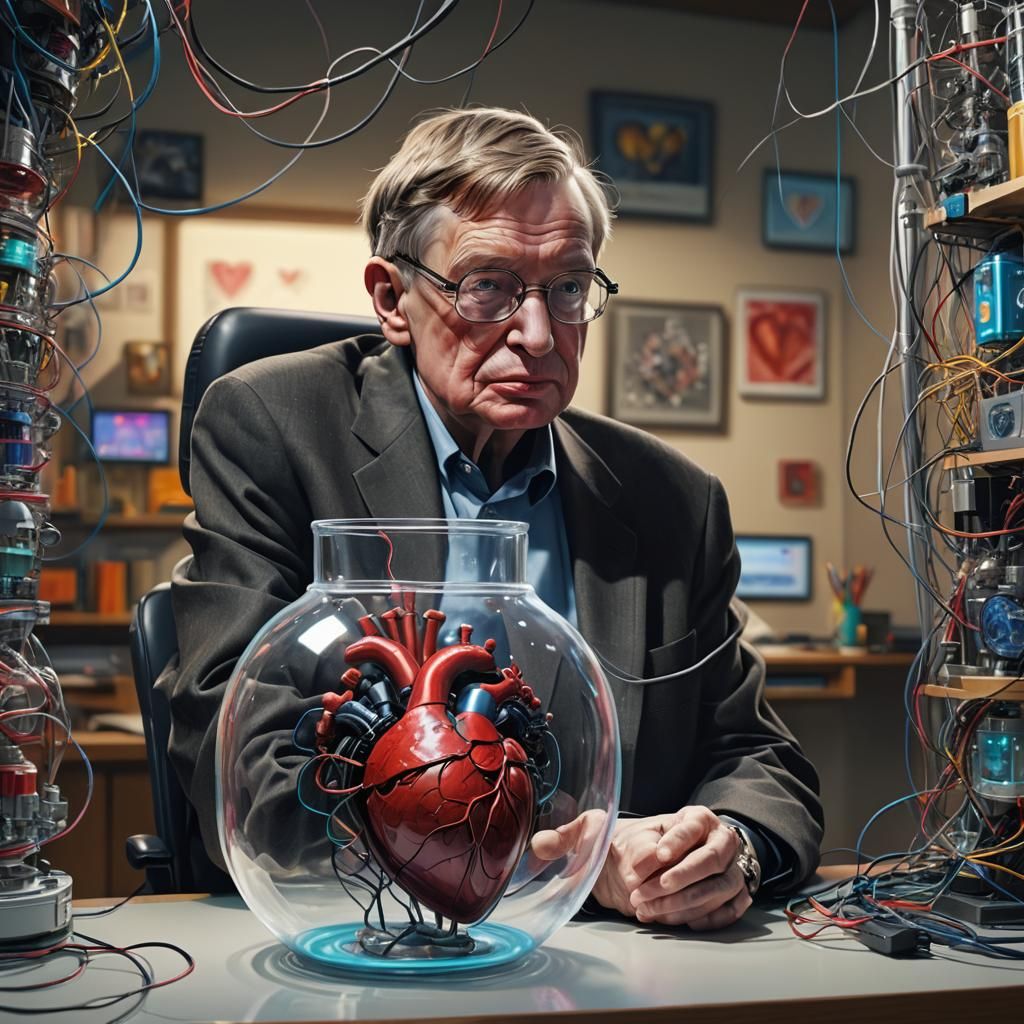 Stephen Hawking and the Supercomputer Heart