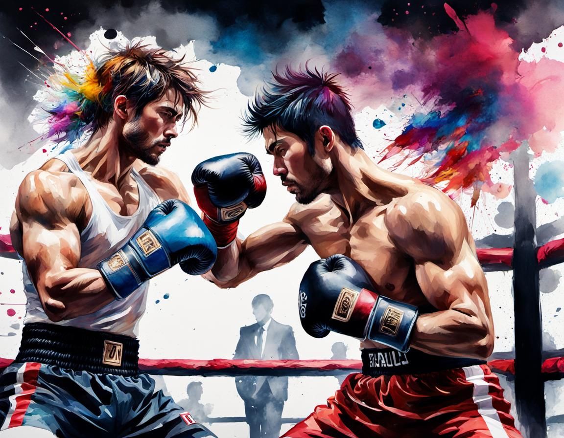 Intensive training with a sparring partner