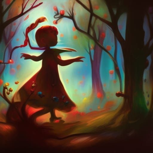 Gothic Horror Pinocchio Doll in Dark Fantasy Art