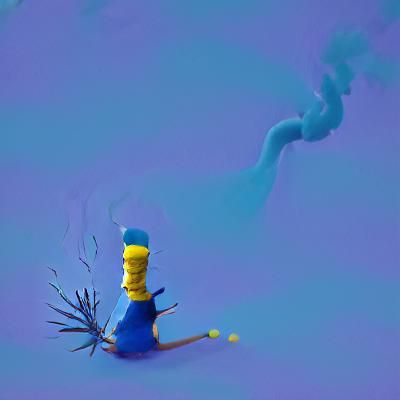 Marge Simpson Cartoon Portrait