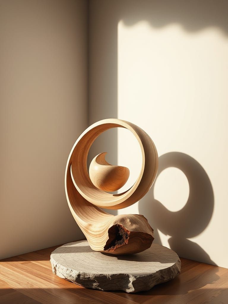 Carved From Pink Ivory Wood