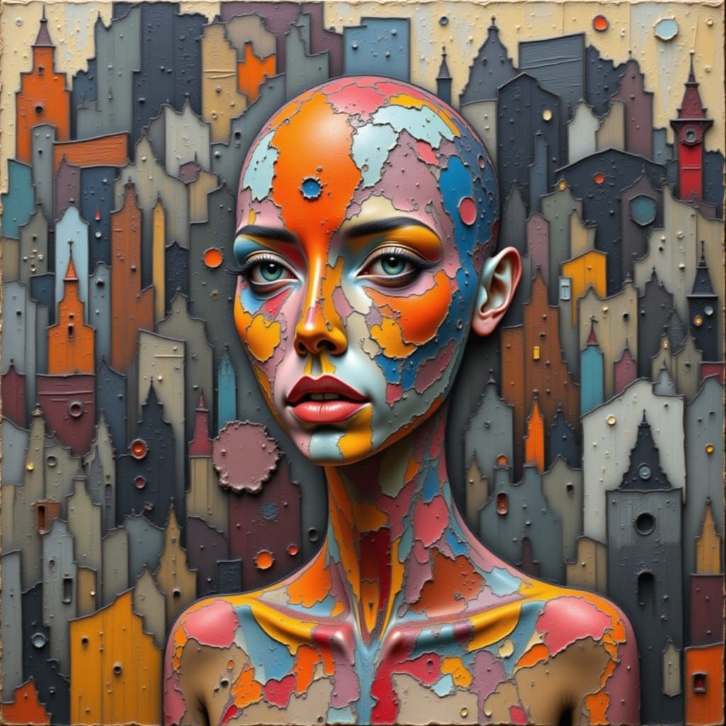 Portrait of Man Generated by LoRA