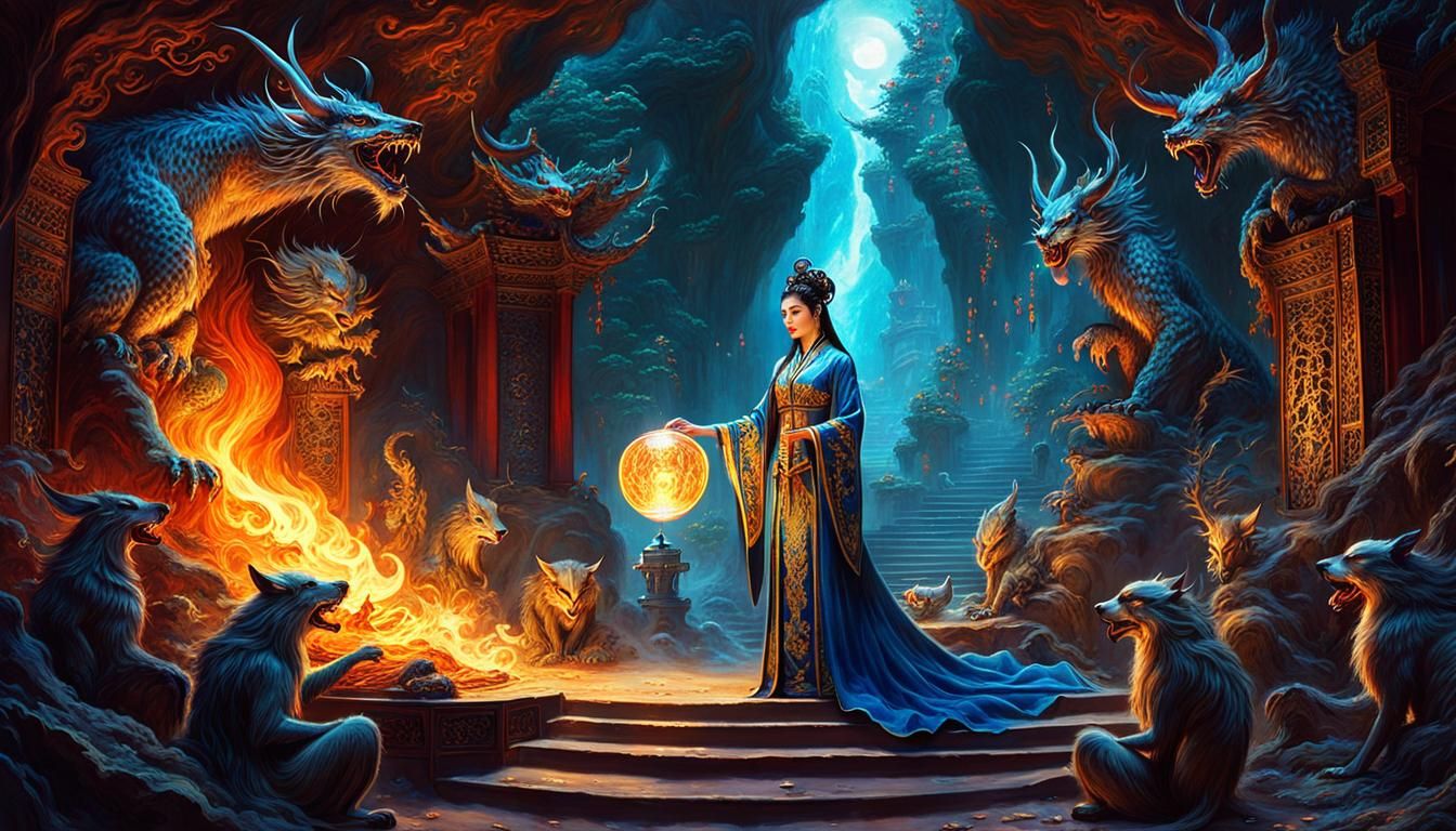 LAIR OF THE SORCERESS