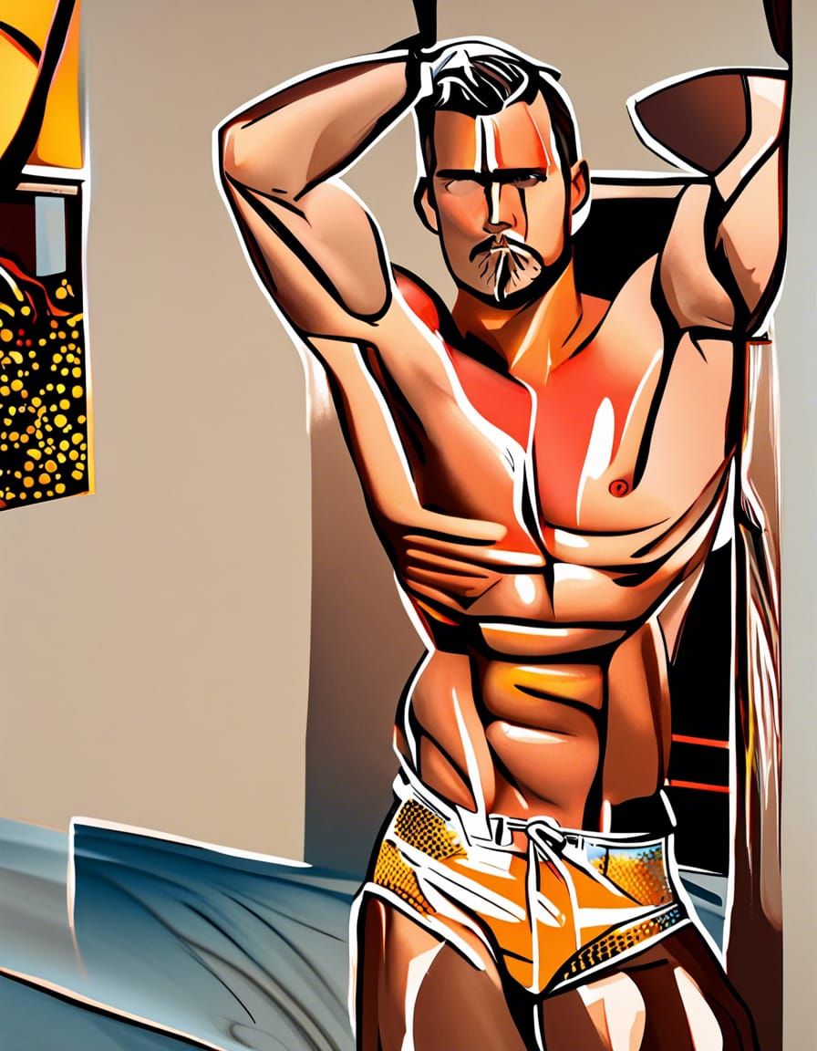 Cubist hunk