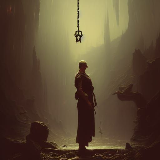 Dark Fantasy Hangman Concept Art in Unreal Engine