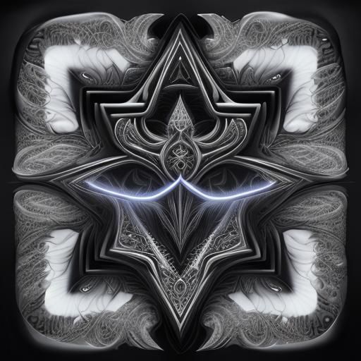 Fractal Metal Dreamscapes in Heavy Doom Metal Style