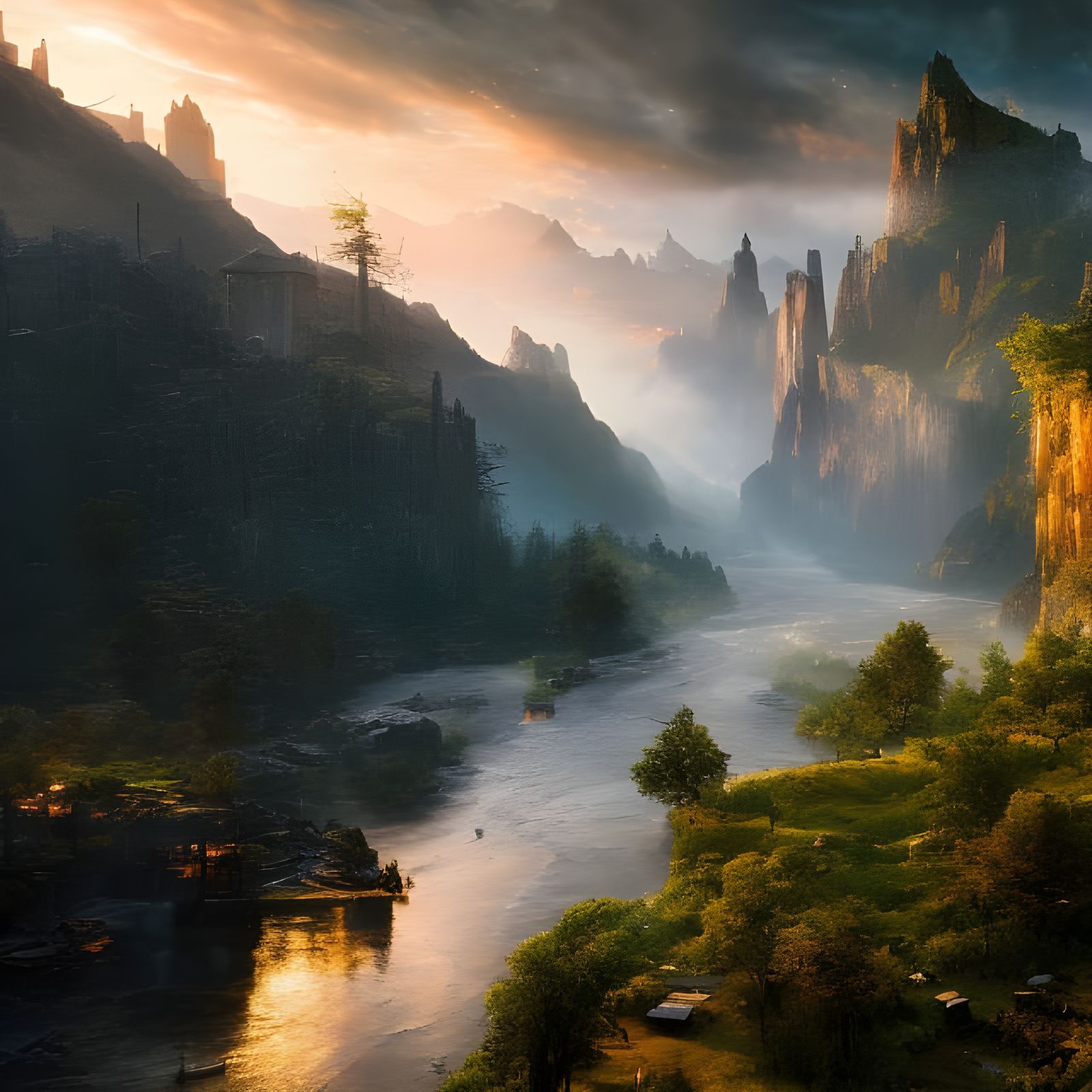 Diamond Dust Meeting at the Rubicon in 8K