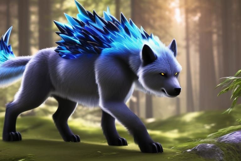 Crystal wolf