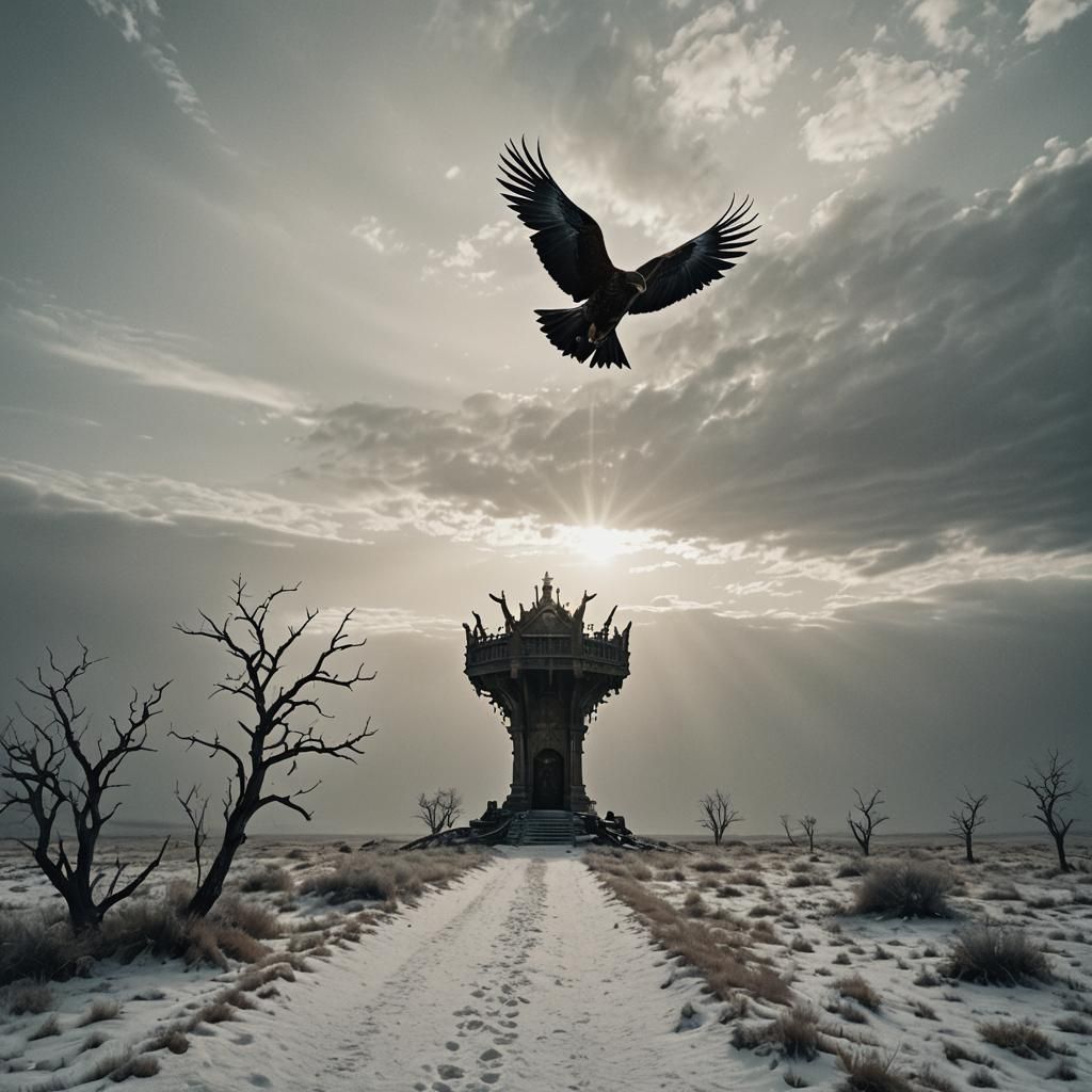 Cinematic Still: Winds of Dreams and Shadows