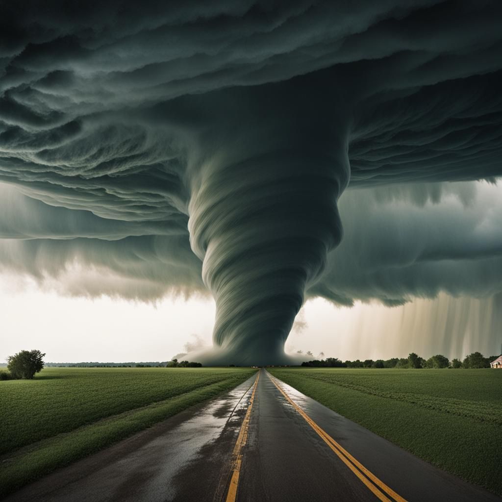 Inside a Giant Tornado: A Real-Life View