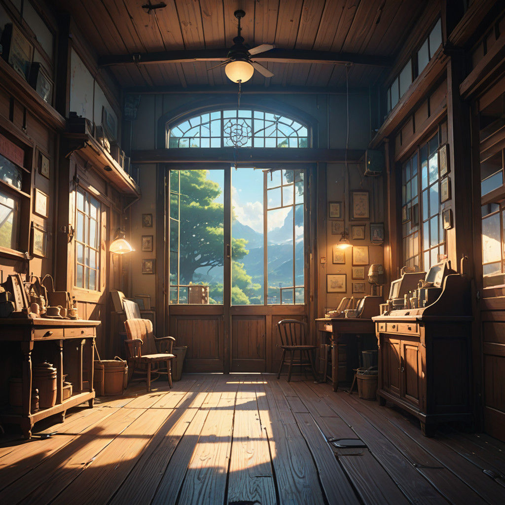 Lone Alien Enters a Old Wild West Saloon in Stunning Anime-I...