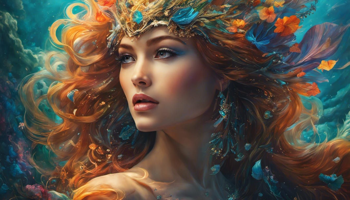 "Mermaid" in gorgeous utopia;; 3748 ....... God Is Available. He Loves You...Do You Want Help?...see http://pray.look3.c...