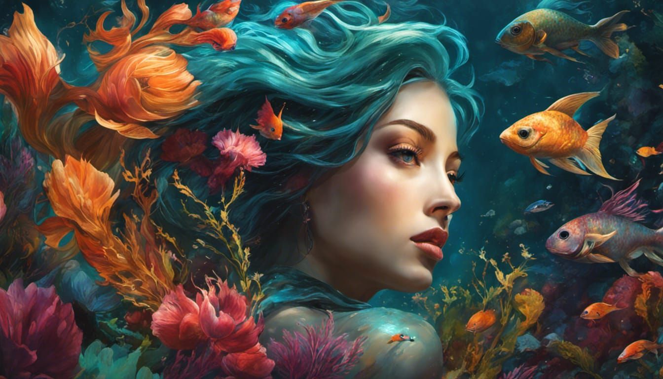 "Mermaid" in gorgeous utopia;; 3805 ....... God Is Available. He Loves You...Do You Want Help?...see http://pray.look3.c...