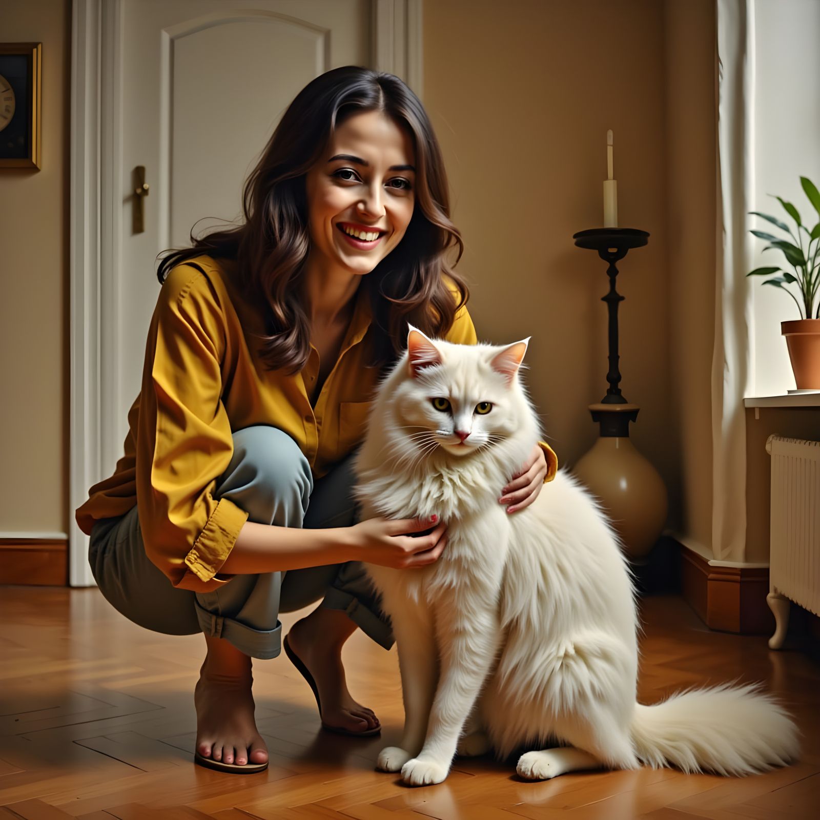 Warmth and Intimacy in a Loving Moment