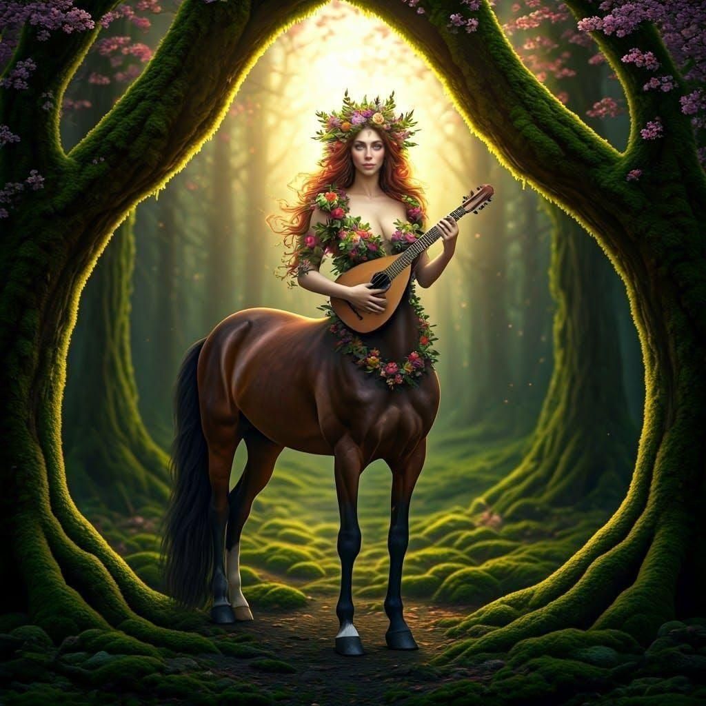 The Forest Centaur Lutist