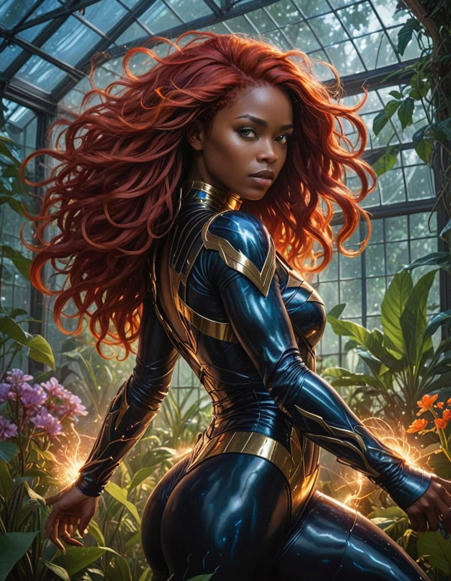 Storm Goddess of the Greenhouse