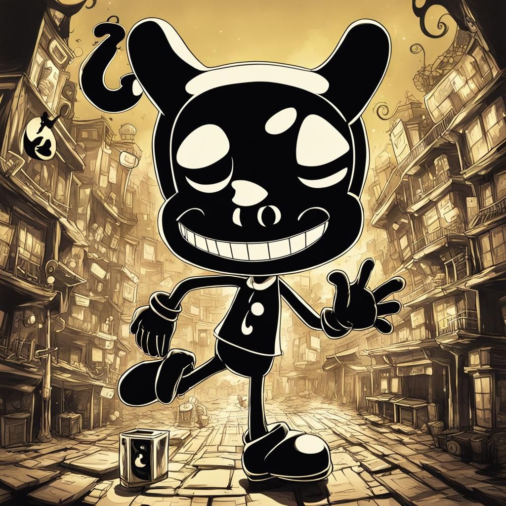Bendy in Anime Style Key Visual